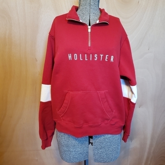 Hollister Sweaters - 𝅺quarter zip sweater